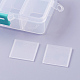 Boîte en plastique de stockage d'organisateur X-CON-X0002-01-4