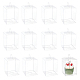 NBEADS 20 Pcs Hanging Transparent Gift Boxes CON-WH0086-044-1