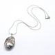 Abalone Shell/Paua Shell Jewelry Sets SJEW-E032-02-2