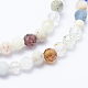 Chapelets de perles en pierres naturelles mélangées G-J369-04B-3mm-3