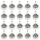 Sunnyclue 50pcs pendentifs en alliage de style tibétain FIND-SC0005-64-1