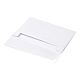 クリスマスのテーマのグリーティングカード  白い空白の封筒で  クリスマスギフトカード  ミックスカラー  混合模様  100x140x0.3mm DIY-M022-01-5