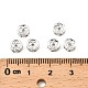 Messing Strass Zwischen perlen&nbsp;X-RB-A014-Z6mm-01S-NF-2