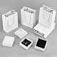 NBEADS 8 Pcs Square Paper Gift Boxes and 8 Pcs Paper Gift Tote Bags(White) CON-NB0002-19-4