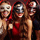 Party-Papier-Gesichtsmasken AJEW-CJ0004-06-6