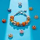 80 stücke 20 stil Unterlegscheibe europäische perlen set für diy schmuckherstellung finding kit DIY-LS0004-15-7