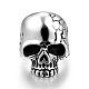 Punk Rock Style 316L Surgical Stainless Steel Skull Wide Band Rings for Men RJEW-BB01210-11AS-1