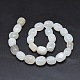 Chapelets de perles en pierre de lune naturelle G-O173-083B-2