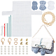 Kits de fabrication de sac à bandoulière bricolage décoration cerise DIY-WH0304-670D-1
