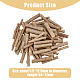 素朴な木の棒  クラフト用品  バリーウッド  5.6~7.7x0.55~1.25cm DIY-WH0002-55-2