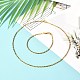 304 Stainless Steel Venetian Chain Necklaces & Bracelet Set SJEW-JS01216-4