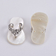 Natural White Shell Mother of Pearl Shell SSHEL-L008-33B-3