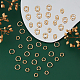 Beebeecraft 240Pcs 2 Size Twisted Open Jump Rings 18K Gold Plated Jump Rings Connectors 8mm 6mm O Rings for DIY Earring Bracelet Necklace KK-BBC0002-75-4