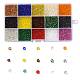 180g 15 colores cuentas de semillas de vidrio SEED-JQ0003-01A-2mm-1