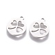 201 Stainless Steel Charms STAS-Q201-T061-2