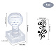 Clear Acrylic Soap Stamps DIY-WH0477-006-4