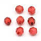 Faceted Round Transparent Acrylic Beads TACR-Q010-8mm-M-2