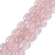 Natural Rose Quartz Beads Strands G-Z006-A25-1