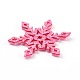 Fiocco di neve feltro tessuto tema natale decorare DIY-H111-A04-3