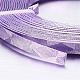 アルミ製ワイヤー  フラット  紫色のメディア  5x1mm  5 m /ロール AW-D005-5x1mm-06-1