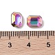 Cabochons de strass en verre&nbsp;RGLA-L029-03B-HELA-3