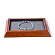 Plateau d'affichage de bracelets de bijoux de pesentation en bois rectangle ODIS-P008-19A-01-5