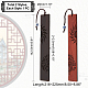 AHADEMAKER 2Pcs 2 Colors Wood Bookmarks AJEW-GA0004-16-2