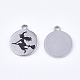 201 Stainless Steel Charms STAS-T046-JN271-2