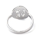 304 кольцо из нержавеющей стали с надписью love для женщин RJEW-I097-01P-3