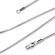 Gifts for Boyfriend On Valentines Day 304 Stainless Steel Necklaces NJEW-H411-53-1