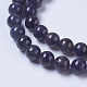 Chapelets de perles en cordiérite naturelle/Iolite/Dichroite G-F568-237-8mm-3