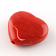 Perles acryliques de pierres précieuses d'imitation de cœur OACR-R018-02-2