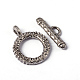 Tibetan Style Alloy Toggle Clasps X-LF0211Y-3