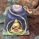 Bolsas de embalaje de tela de lona con tema de tarot mochilas de cuerdas ZODI-PW0001-090-A25-1
