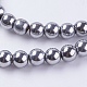 Magnetic Synthetic Hematite Beads Strands X-G-H1097-1-3