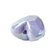 UV Plating Opaque Acrylic Beads MACR-M024-02-3