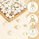 Arricraft 80 Uds. 8 colgantes de perlas de imitación de plástico abs de estilo FIND-AR0004-15-5