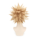 Perruques de cosplay ondulées blondes courtes OHAR-I015-03-10