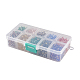 10 Colors Electroplate Glass Beads GLAA-JP0002-01-3