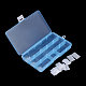 Recipientes de almacenamiento de abalorios de plástico CON-Q026-02D-3