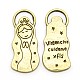 Lovely Doll Charms for Kids Jewelry Tibetan Style Pendants X-TIBEP-A124704-AB-FF-1