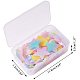 PandaHall Elite 50pcs 5 Style Mixed Color Resin Flatback Cabochons Glittery Slime Charms Imitation Jelly Style Embellishments for DIY Phone Case Decoration Scrapbooking DIY Crafts CRES-PH0003-15-7