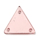 Triángulo acrílico espejo coser en pedrería MACR-G065-02B-04-1