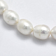 Brins de perles de culture d'eau douce naturelles PEAR-K003-26B-3