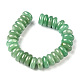 Natürlichen grünen Aventurin Perlen Stränge G-F743-01C-02-3