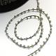 Frosted AB-Color Transparent Seed Beads Cords OCOR-R039-D02-2