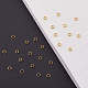 鉄の分割リングセット  ゴールドカラー  4x0.7mm  約1700個/箱 IFIN-PH0001-4mm-12G-6