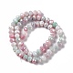 Brins de perles de verre plaquées à facettes GLAA-C023-02C-3