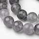 Chapelets de perle en quartz nuageux naturel G-D809-11-10mm-3