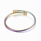 Kits de bracelets & bagues en 304 acier inoxydable à la mode SJEW-H073-12-4